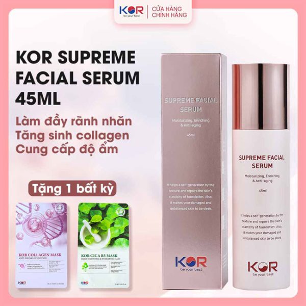 Serum cấp ẩm, dưỡng trắng, mờ nhăn KOR Hàn Quốc 45ml