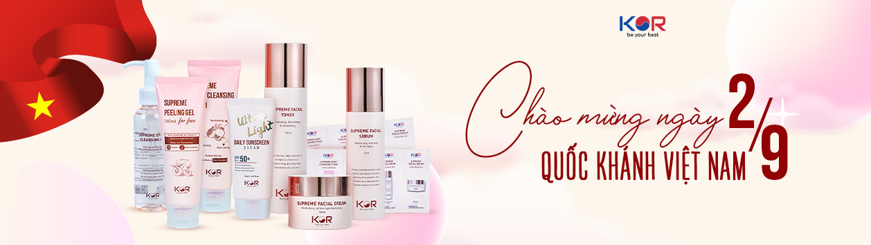 Mỹ phẩm KOR Hàn Quốc Chào mừng 2/9