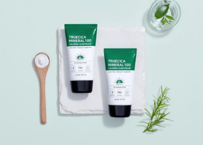 Some By Mi Truecica Mineral 100 Calming Suncream