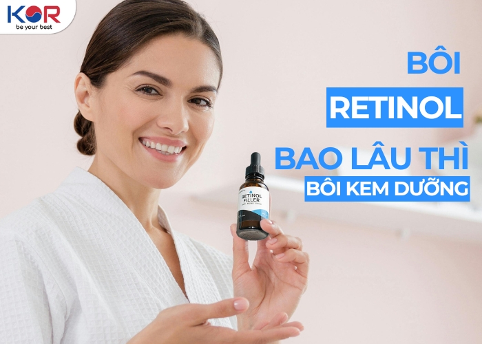 Bôi retinol sau bao lâu thì bôi kem dưỡng? Giải đáp chi tiết