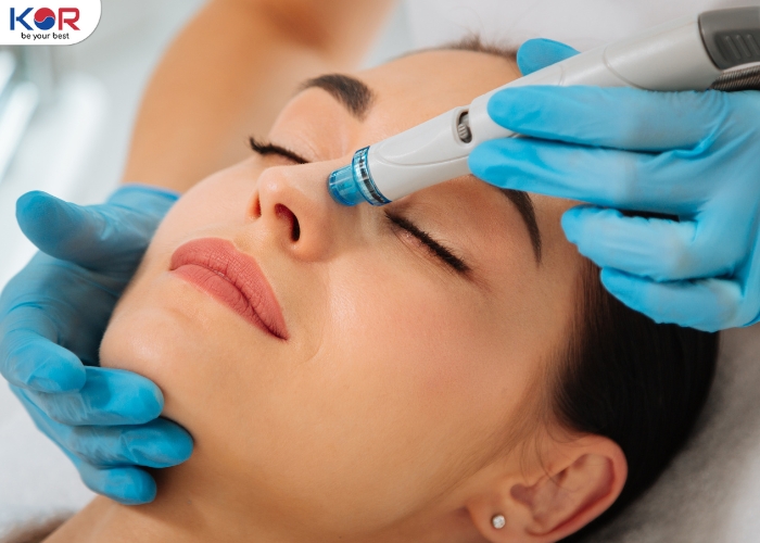 Hydrafacial là gì? Làm sạch sâu kết hợp cấp ẩm cùng bộ mỹ phẩm nào?