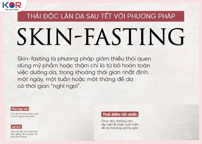 Tạm nghỉ dưỡng da – Skin Fasting là gì? nên dưỡng và phục hồi như thế nào?