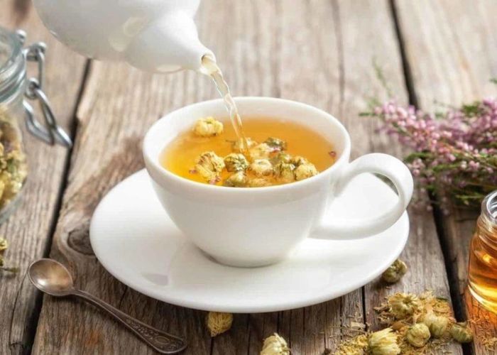Uống các loại trà thảo mộc có tác dụng an thần