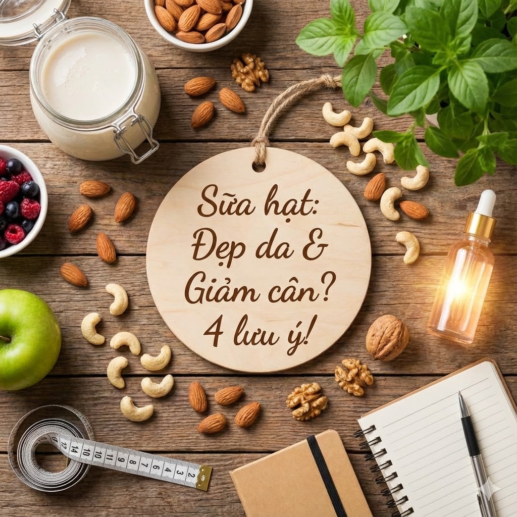 Sữa hạt có thực sự giúp đẹp da và giảm cân? 4 lưu ý để đạt hiệu quả tối đa