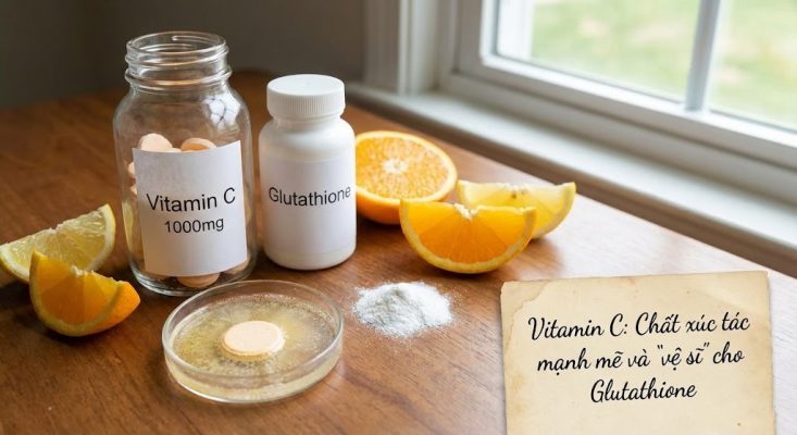 Bộ 3 uống: Glutathione - Vitamin C - L-Cystine có thực sự trị mảng nám không?  - KOR COSMETICS