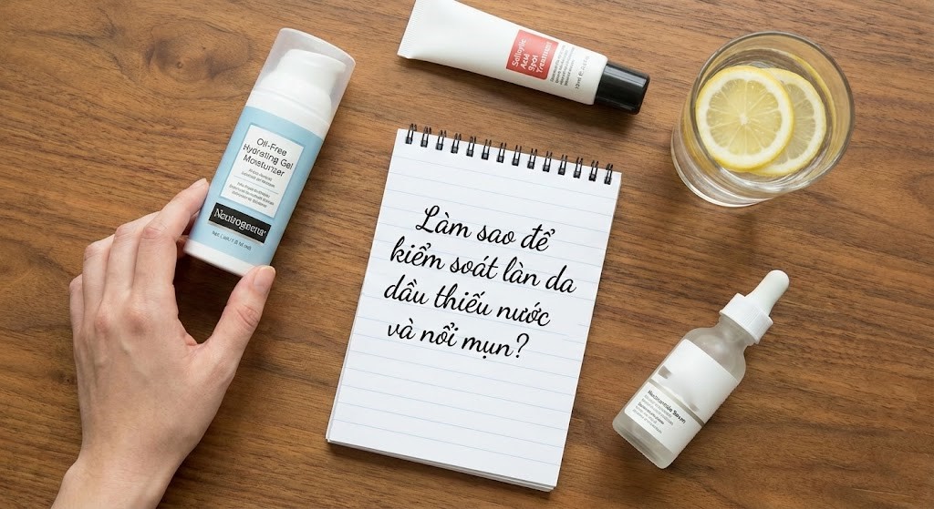 How to control dehydrated oily skin and acne breakouts?