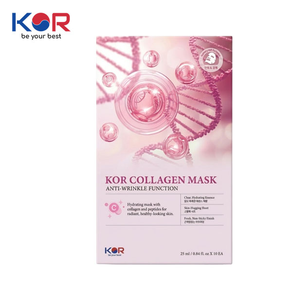 Mặt nạ KOR COLLAGEN MASK - ANTI WARINKLE FUNCTION
