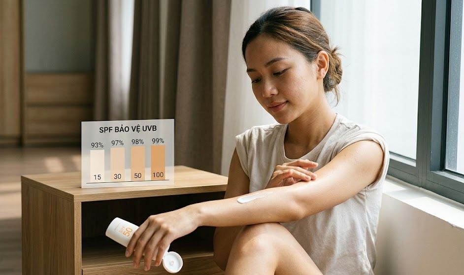 Tại sao da vẫn bị đen sạm dù đã thoa kem chống nắng chỉ số SPF 50+