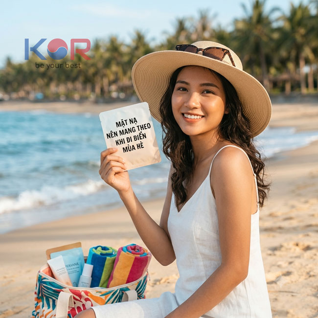 Mặt Nạ Nên Mang Theo Khi Đi Biển Mùa Hè : Bí quyết phục hồi làn da rạng rỡ sau nắng gió