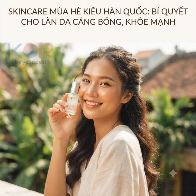 Skincare Mùa Hè Kiểu Hàn Quốc: Bí Quyết Cho Làn Da Căng Bóng, Khỏe Mạnh