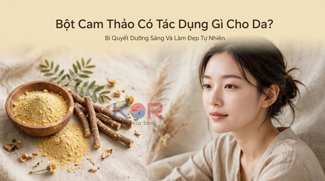 Bột Cam Thảo Có Tác Dụng Gì Cho Da? Bí Quyết Dưỡng Sáng Và Làm Đẹp Tự Nhiên
