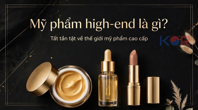 Mỹ phẩm high-end là gì? Tất tần tật về thế giới mỹ phẩm cao cấp